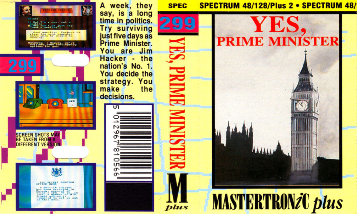 Yes, Prime Minister — box-texture (UK)