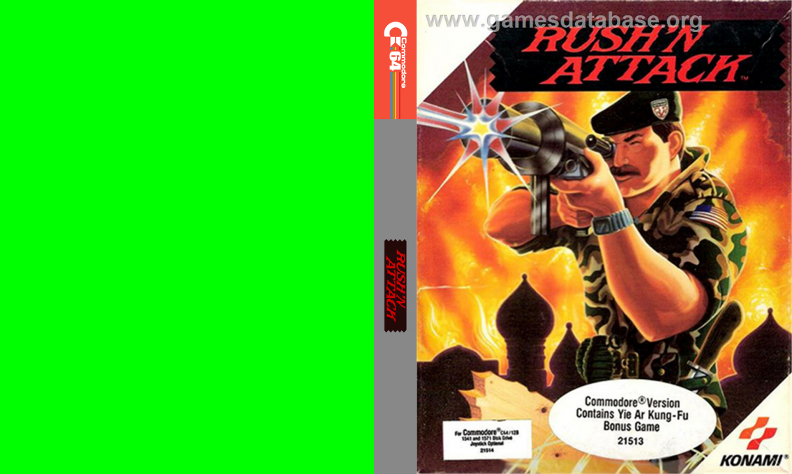 Rush'n Attack — box-texture (WOR)