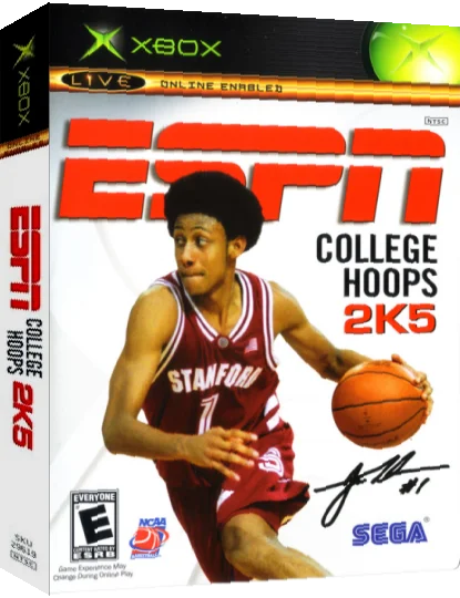 ESPN College Hoops 2K5 — box-3D (US)