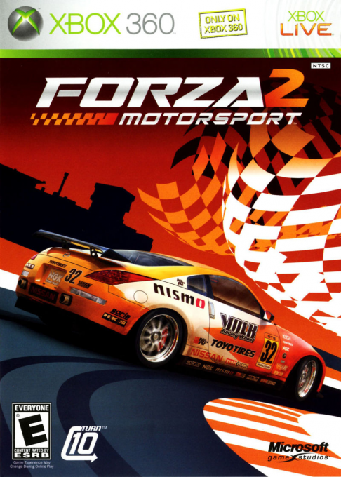 Forza Motorsport 2 box art