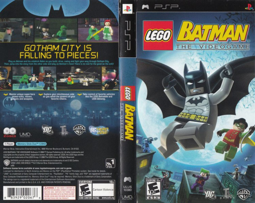 Lego Batman - The Video Game — box-texture (US)
