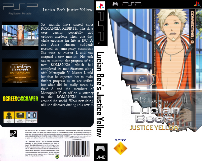 Luxury & Beauty - Lucian Bee's - Justice Yellow — box-texture (SS)