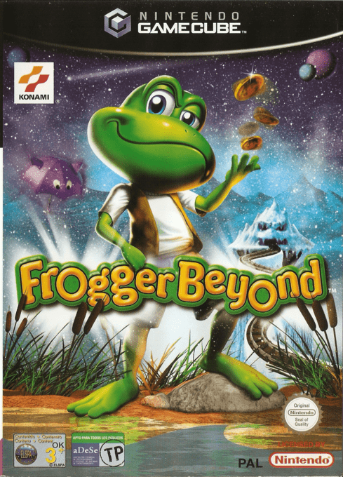 Frogger Beyond — box-2D (EU)