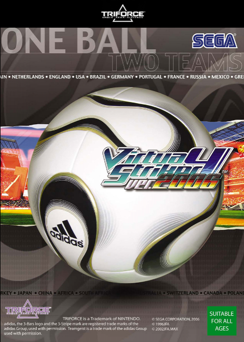 Virtua Striker 4 Ver.2006 box art
