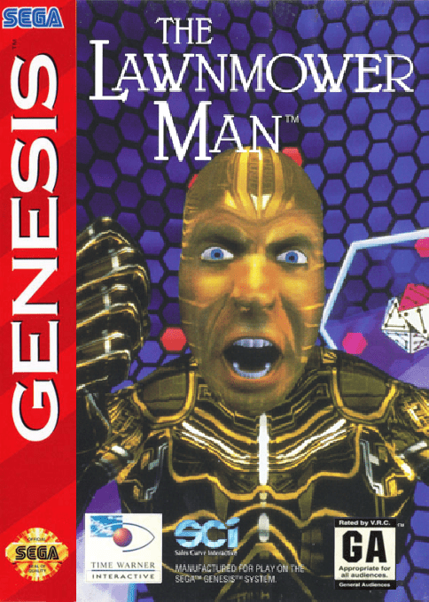 The Lawnmower Man box art