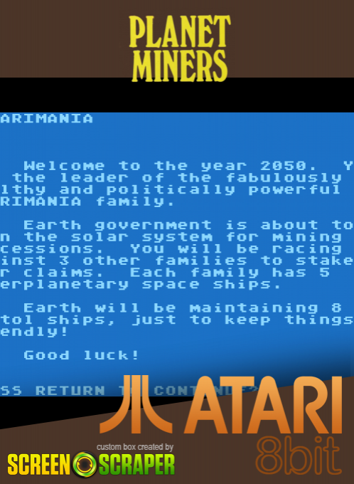 Planet Miners — box-2D (SS)