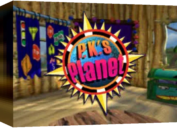 ZZZ(notgame):Lightspan - P.K.'s Place 1 - Party on the Patio! — box-3D (US)
