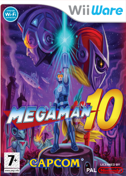 Mega Man 10 — box-2D (EU)