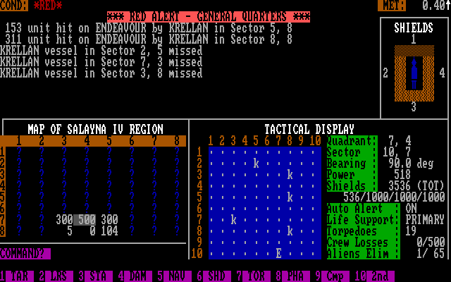Star Fleet 1 - The War Begins! — ss (US)