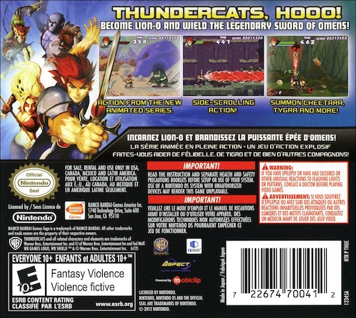 ThunderCats — box-2D-back (US)