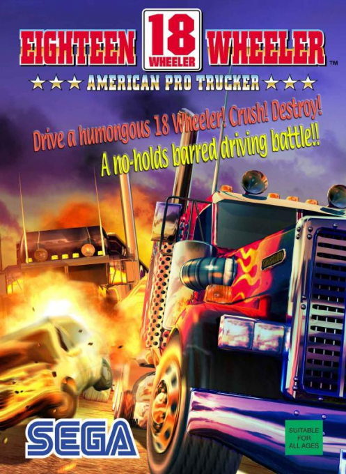 18 Wheeler: American Pro Trucker box art