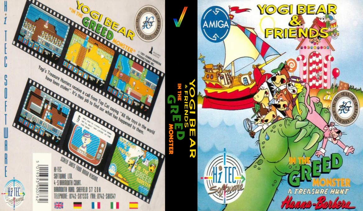Yogi Bear & Friends in the Greed Monster — box-texture (EU)