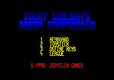 Jocky Wilson's Compendium of Darts — sstitle (EU)