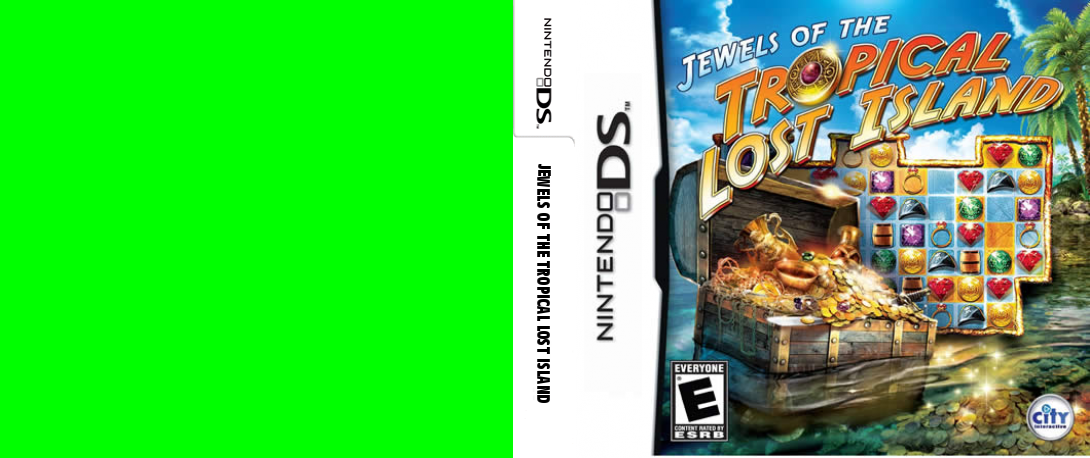 Jewels of the Tropical Lost Island — box-texture (US)