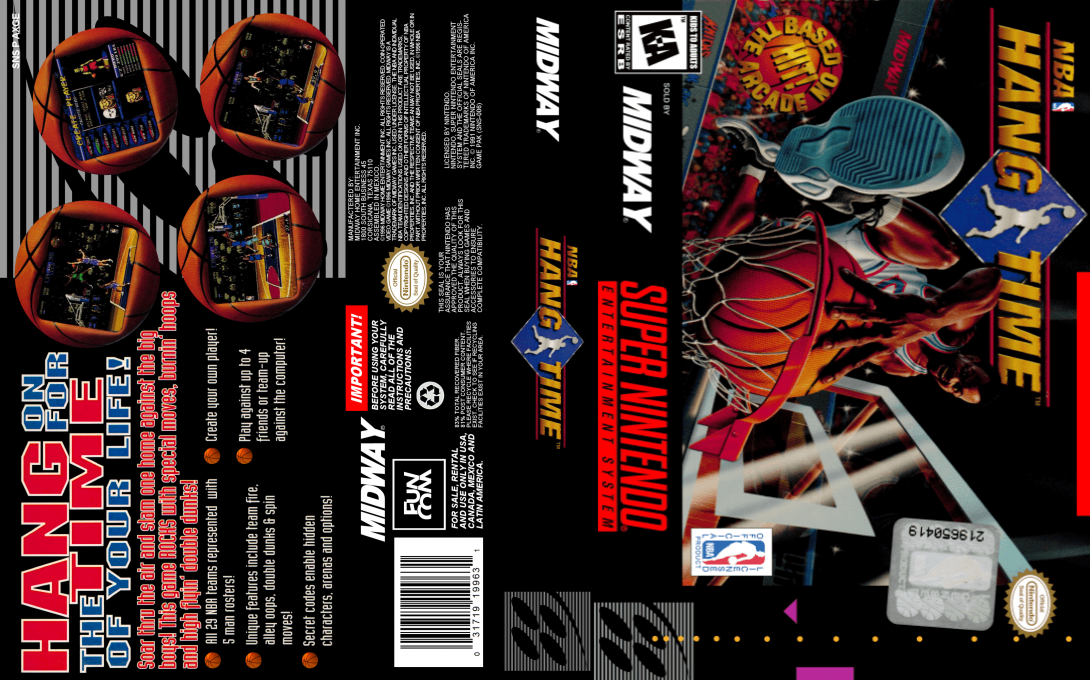 Nba Hangtime — box-texture (US)