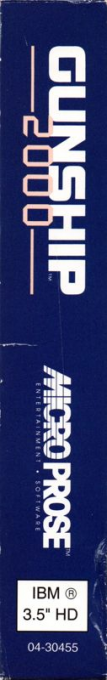 Gunship 2000 — box-2D-side (US)