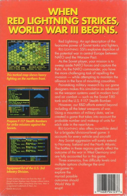 Red Lightning — box-2D-back (US)