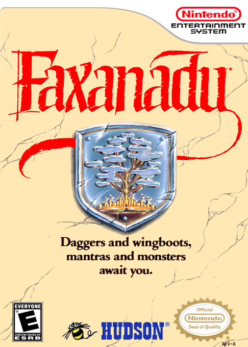 Faxanadu box art
