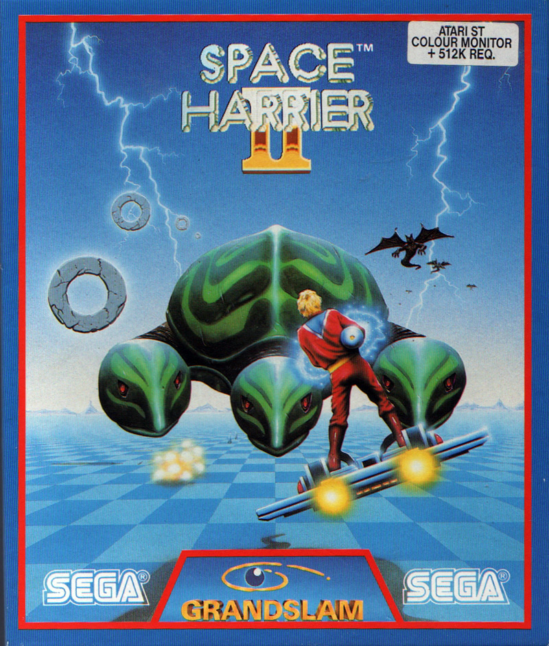 Space Harrier 2 box art