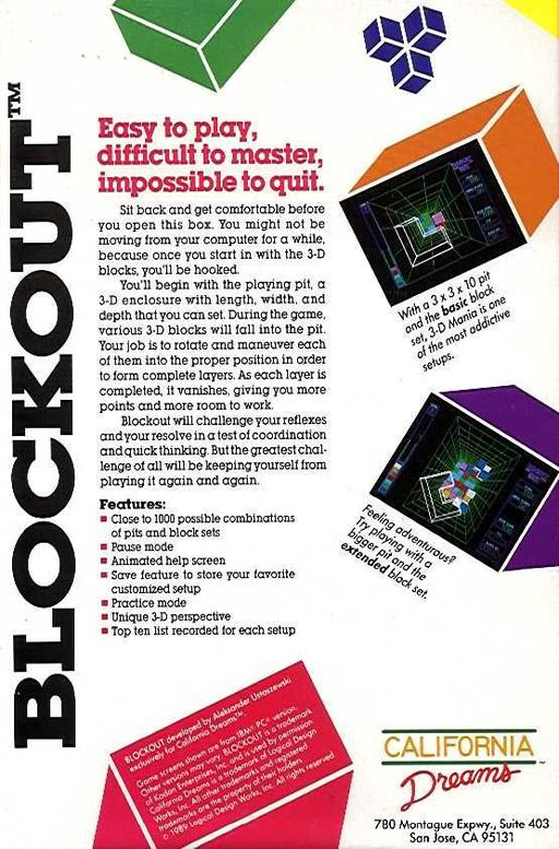 Block Out — box-2D-back (US)