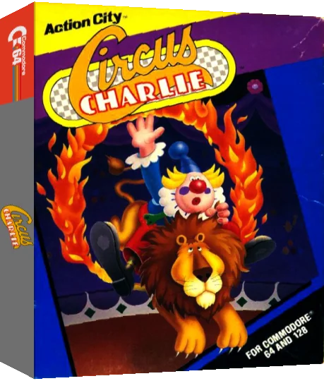 Circus Charlie — box-3D (US)