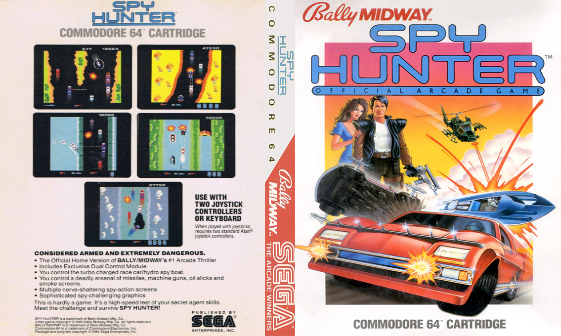 Spy Hunter — box-texture (US)
