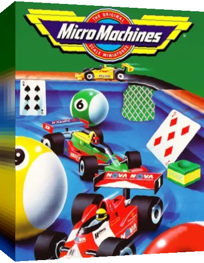 Super Micro Machines 1999 — box-3D (EU)