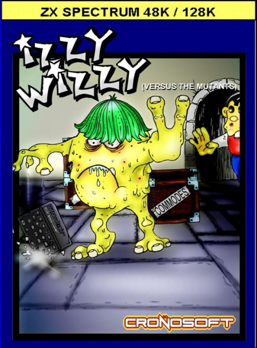 Izzy Wizzy Versus the Mutants box art
