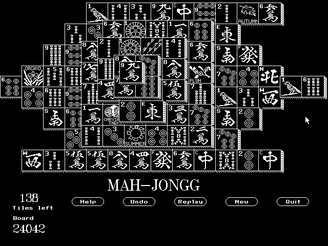 Mahjongg — ss (WOR)