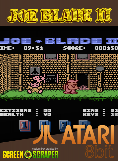 Joe Blade 2 — box-2D (SS)
