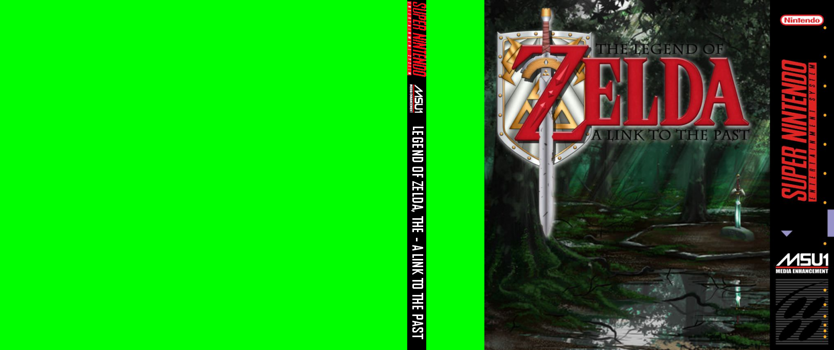 The Legend of Zelda : A Link to the Past — box-texture (WOR)