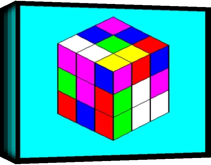 Rubik's Cube — box-3D (WOR)
