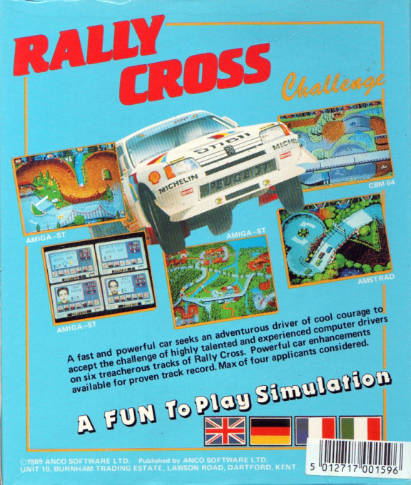 Rally Cross Challenge — box-2D-back (EU)
