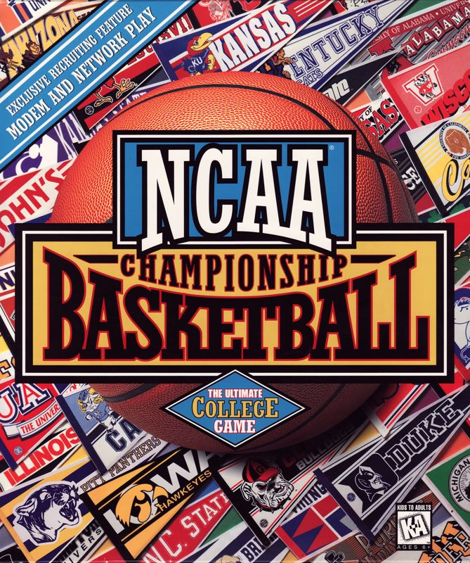 NCAA Championship Basketball box art