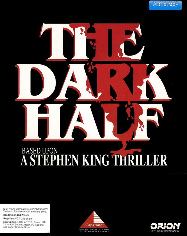 Dark Half, The — box-2D (EU)
