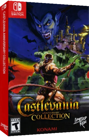 Castlevania Anniversary Collection — box-3D (US)