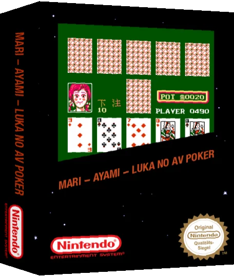 Mari - Ayami - Luka No Av Poker — box-3D (SS)