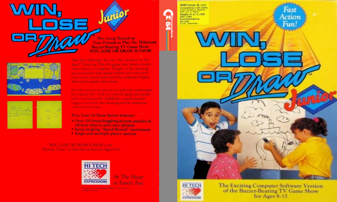 Win, Lose Or Draw Junior — box-texture (US)