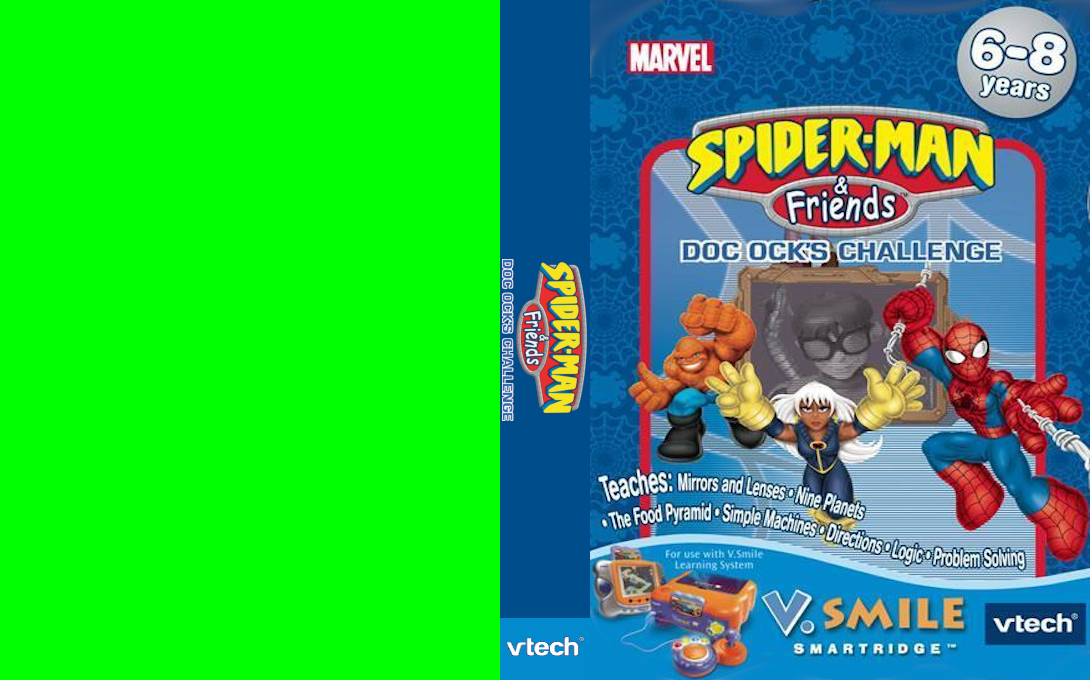 Spider-Man & Friends - Doc Ock's Challenge — box-texture (US)