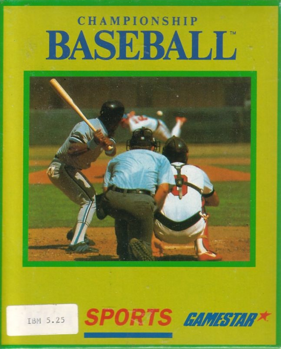 Championship Baseball — box-2D (EU)