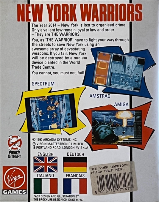 New York Warriors — box-2D-back (EU)