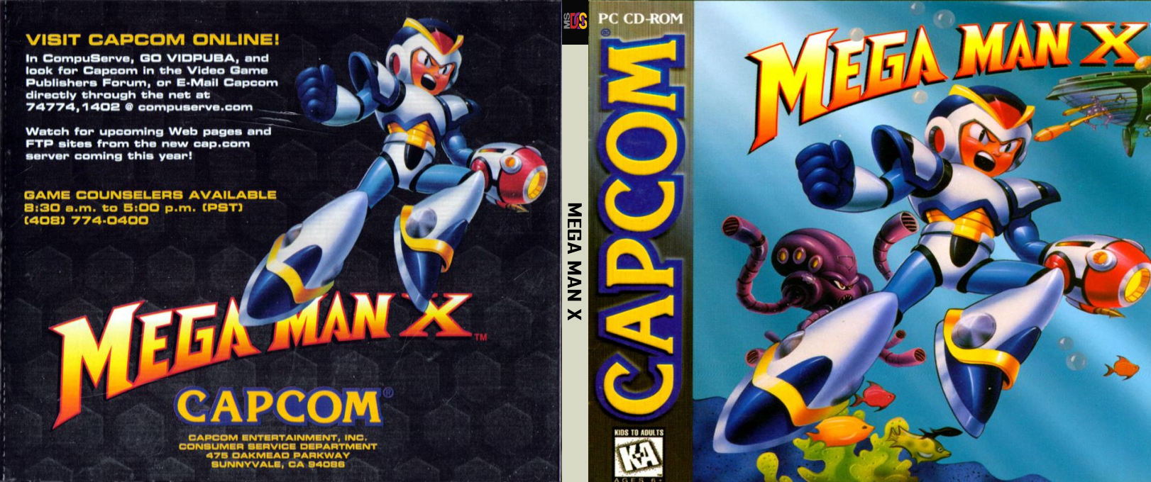 Mega Man X — box-texture (CUS)