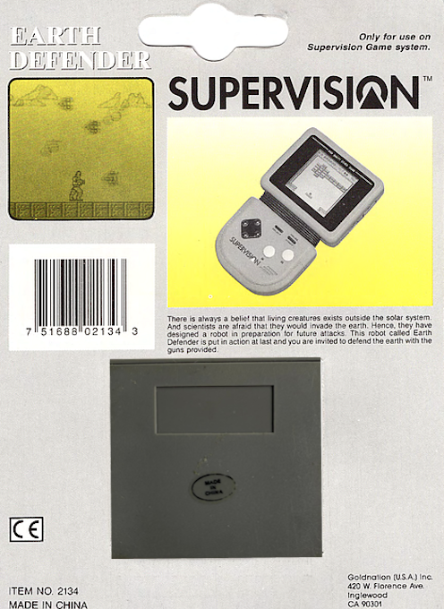Earth Defender — box-2D-back (WOR)