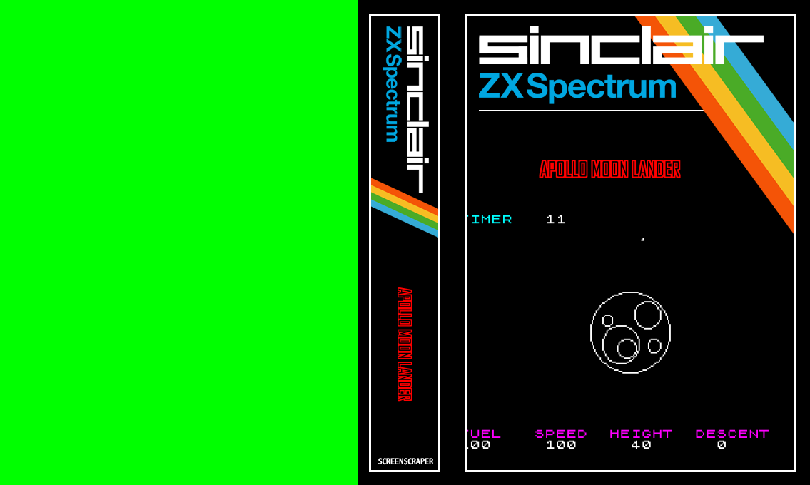 Apollo Moon Lander — box-texture (SS)