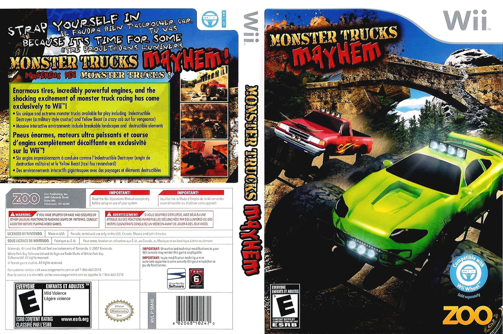 Monster Trucks Mayhem — box-texture (US)