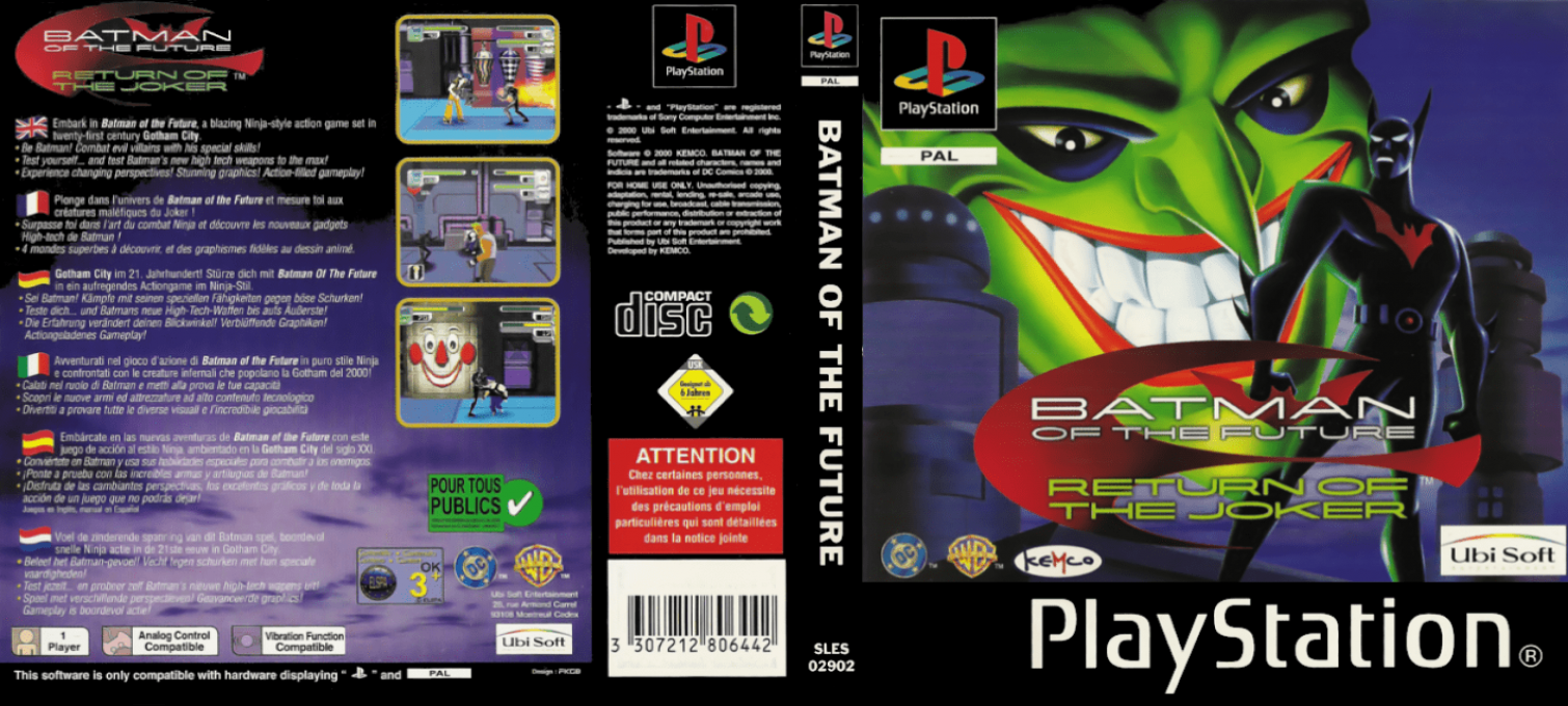 Batman Of The Future - Return Of The Joker — box-texture (EU)