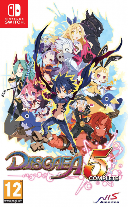 Disgaea 5 Complete — box-2D (EU)