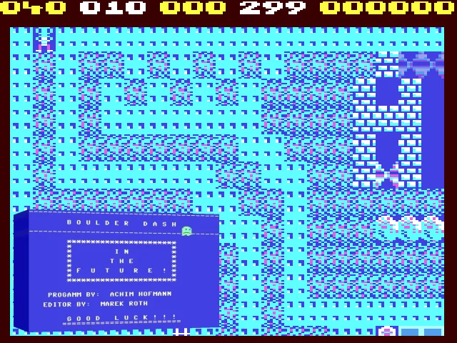 Boulder Dash in the Future — mixrbv2 (WOR)