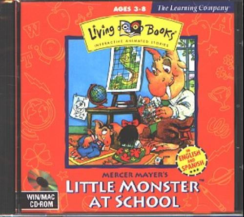 Little Monster At School box art