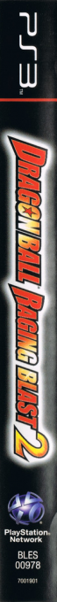 Dragon Ball - Raging Blast 2 — box-2D-side (EU)
